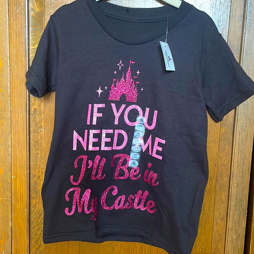 Disney Parks "If you wed me I'll be in my castle" t-shirt
